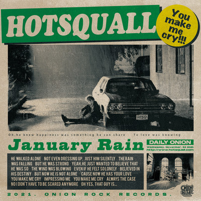 January Rain Front Cover