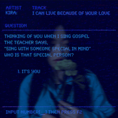 I can live because of your loveのジャケット写真