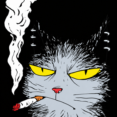 Stray cat Front Cover