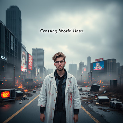 Crossing World Lines (feat. xIngyang) Front Cover