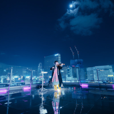 CYBER PUNK VIOLIN - EARTH - Front Cover