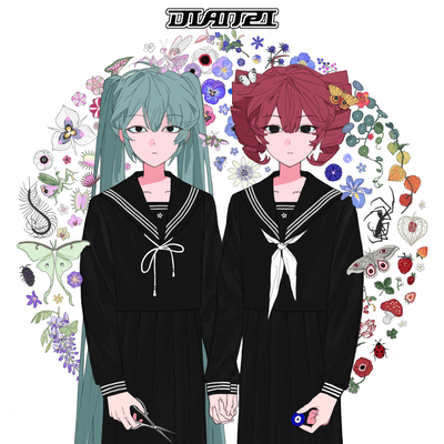 Three Eyes (feat. HATSUNE MIKU & KASANE TETO) Front Cover