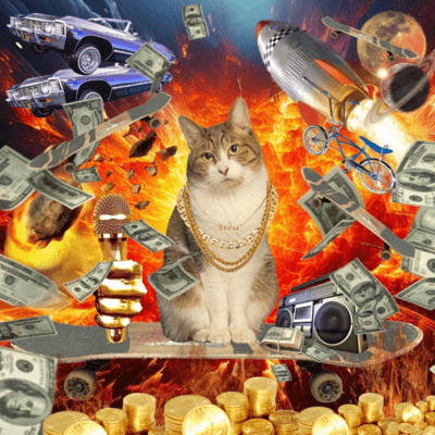 ラッパーはスケボーやっとけのジャケット写真