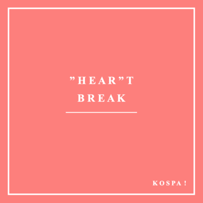 "HEAR"T BREAK Front Cover