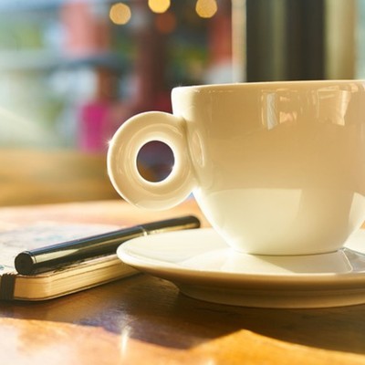 A collection of café-style music that brings healing Front Cover