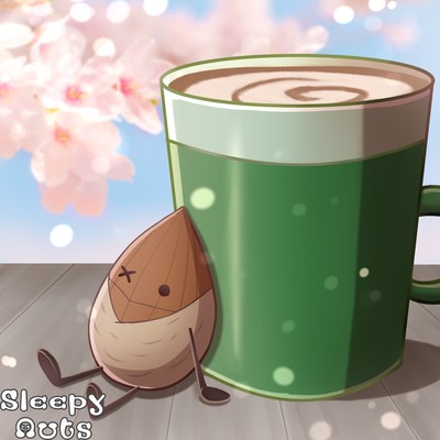 Relaxing work BGM with soothing moments of spring piano tunes - A tranquil ambiance for concentration Front Cover