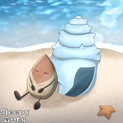 Beach work BGM to relax with the sound of waves and guitar Front Cover