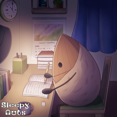 Deep Sleep-Inducing Healing Piano: Quiet Night Study BGM Front Cover