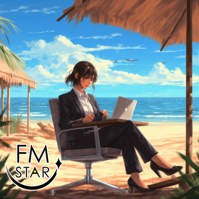 BGMforworkatatropicalbeach, helpingyoufocusandgettingthingsdonewithLatinmusic Front Cover