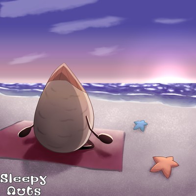 Optimal piano BGM with natural sounds for evening sleep induction Front Cover