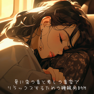 BGM for relaxing with insect sounds and healing music in the afternoon Front Cover