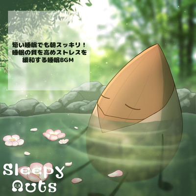 Wake up refreshed even after short sleep Sleep BGM to enhance sleep quality and alleviate stress Front Cover