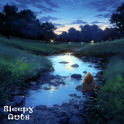 Just listening will make you super sleepy The iconic sound of a murmuring river and healing music Front Cover