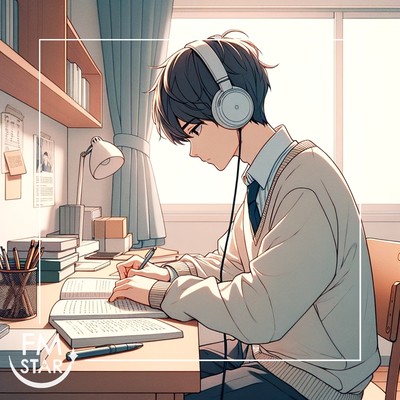 Cafe BGM Concentrated study with Piano Jazz Front Cover