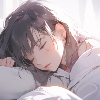 Nature sounds Sleep BGM Fall asleep with healing music Front Cover