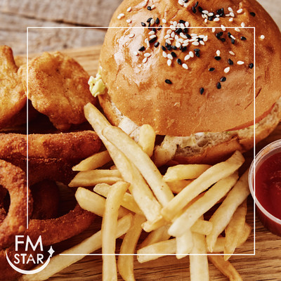 Bossa BGM that you can listen to while eating fast food Front Cover