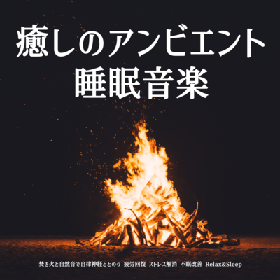 Soothing ambient sleep music Tune into the autonomic nervous system with bonfire and natural sounds Relieve fatigue Relieve stress Improve insomnia Relax&Sleep Front Cover