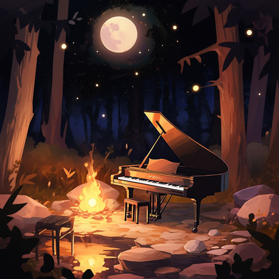 A super deep sleep piano bonfire that will melt your brain A healing melody that will soothe your autonomic nervous system Natural sounds you want to hear on nights when you can't sleep due to stress Front Cover