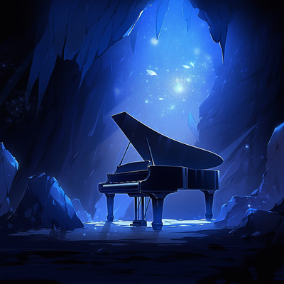 A super deep sleep piano cave that melts your brain. A healing melody that adjusts the autonomic nervous system. Gentle BGM with natural sounds that work on the autonomic nervous system. Front Cover
