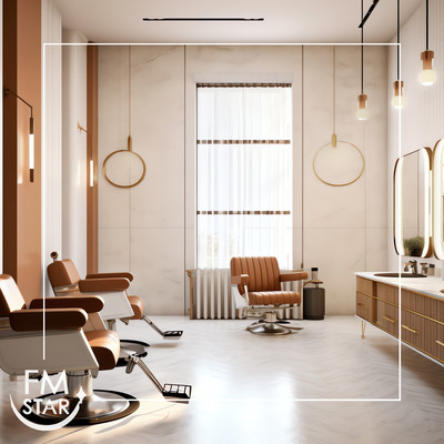 A collection of stylish songs that everyone should listen to as BGM in a beauty salon Front Cover