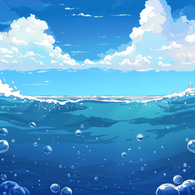 Water Sound Healing - Enjoy the best sleep with the sound of waves and healing music, fatigue recovery, healing, regulating the autonomic nervous system, suppressing appetite, concentration, work, study, sleep induction Front Cover