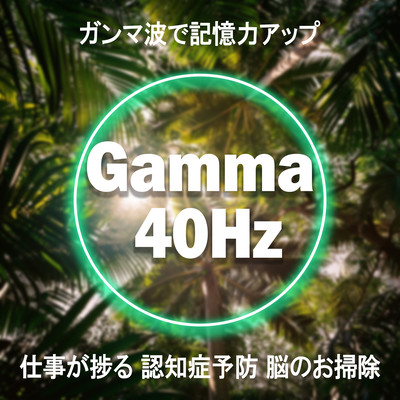 Gamma 40Hz ガンマ波で記憶力アップ 仕事が捗る 認知症予防 脳のお掃除のジャケット写真