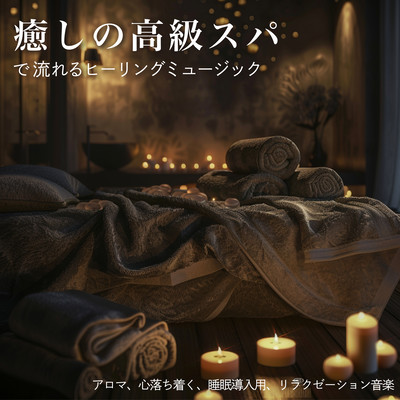 Healing music played in a healing luxury spa Aromatic, calming, sleep-inducing, relaxation music Front Cover