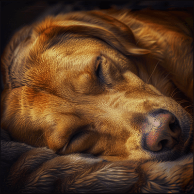 Dogs also relax with music - background music designed to help dogs sleep, relieve stress and get a good night's sleep. Front Cover