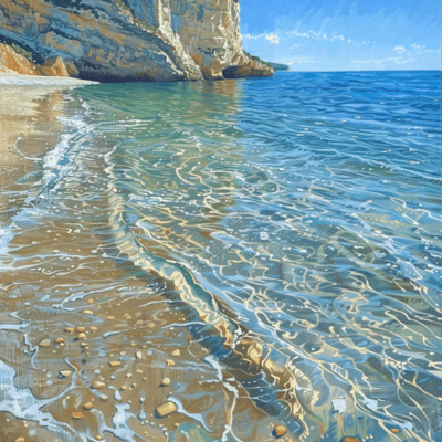 Relaxing Sounds of Water and Waves - Soothing melodies spun by nature to soothe your soul., deep sleepのジャケット写真
