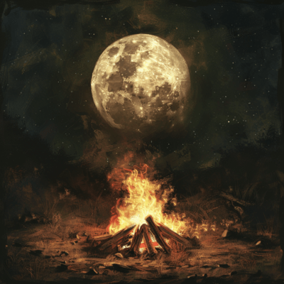 Guitar sleep to recover from fatigue Bonfire Relax with soothing natural sounds Camping Stress relief Sleep deeply Regulate the autonomic nervous system Good sleep deep sleep Front Cover