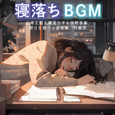 Sleep-deprivation BGM: pleasant sleep music to regulate the body and mind and fall asleep, alpha wave music to induce sleep, for work. Front Cover