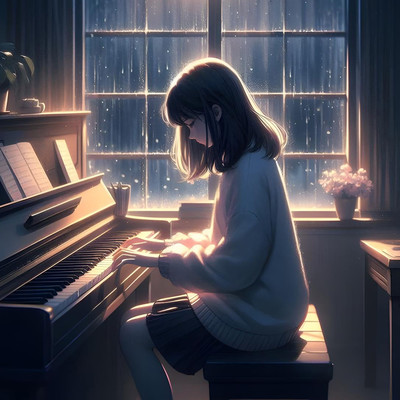 Super Sound Sleep: The Sound of Sleeping Waves- Soothing Piano and Nature Sound BGM that Melts Your Brain Front Cover