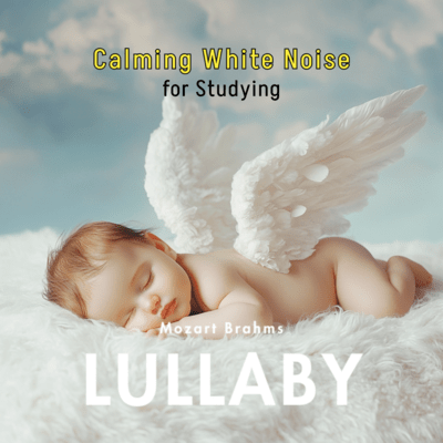 Calming White Noise - for Studying (Children's Music/Easy Listening) Front Cover