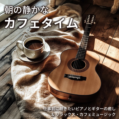 朝の静かなカフェタイム・仕事前に聴きたいピアノとギターの癒し&リラックス・カフェミュージックのジャケット写真