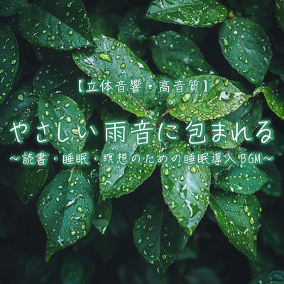 Surrounded by the gentle sound of rain - Sleep inducing background music for reading sleep meditation Front Cover
