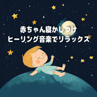 赤ちゃん寝かしつけヒーリング音楽でリラックスのジャケット写真