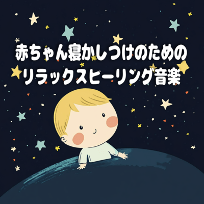 赤ちゃん寝かしつけのためのリラックスヒーリング音楽のジャケット写真