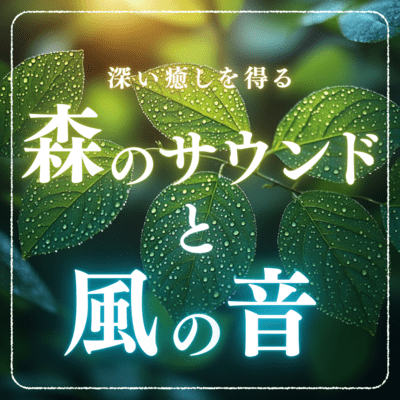 Sounds of the forest and wind that deeply heal you Front Cover