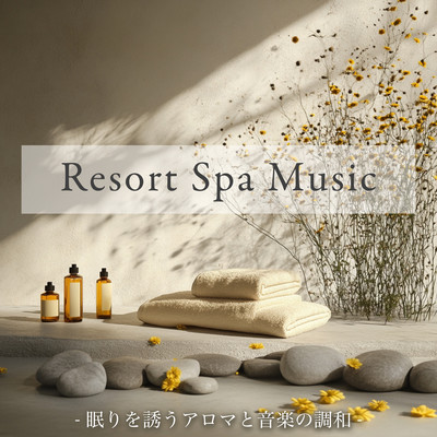 Resort Spa Music -Aroma and music harmony to induce sleep Front Cover
