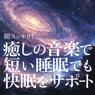 Morning refreshment! Soothing music helps you get a good night's sleep even after a short sleep. Front Cover