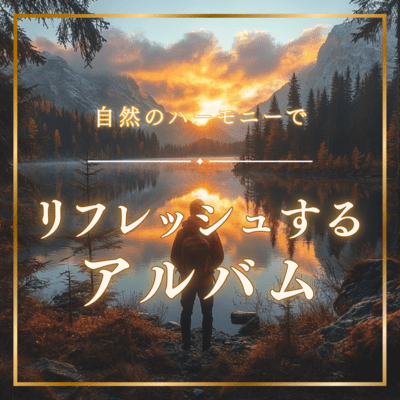 An album that refreshes with the harmony of nature Front Cover