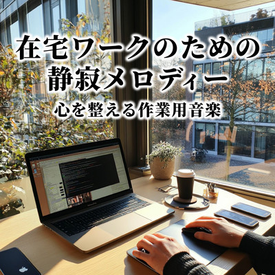 Quiet melodies for working at home - work music to help you get into the right frame of mind. Front Cover