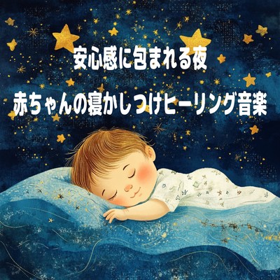 A Night Wrapped in Comfort - Healing Sleep Music for Babies Front Cover