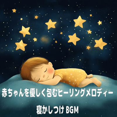 赤ちゃんを優しく包むヒーリングメロディー - 寝かしつけBGMのジャケット写真