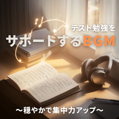 BGM to support test study ~Calm and improve concentration~ Front Cover