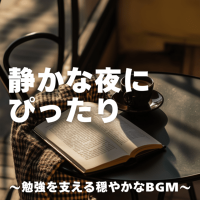 Perfect for a quiet night ~ Calm BGM to support your studies ~ Front Cover