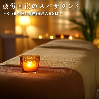 Spa sounds to relieve fatigue - Sleep-inducing background music for a good night's sleep. Front Cover