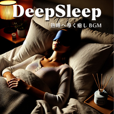 DeepSleep Healing BGM leading to sound sleep. Front Cover