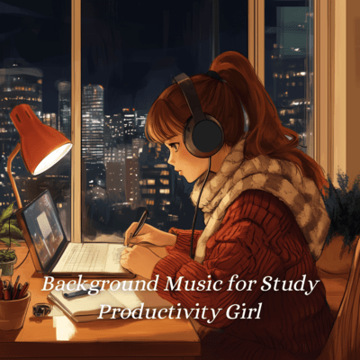 Chill Study Melodies for Girls on a Mission Front Cover