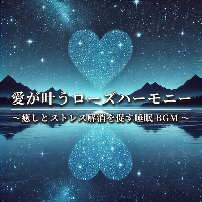 Rose Harmony for Fulfilling Love Relaxing Sleep BGM for Healing and Stress Relief Front Cover